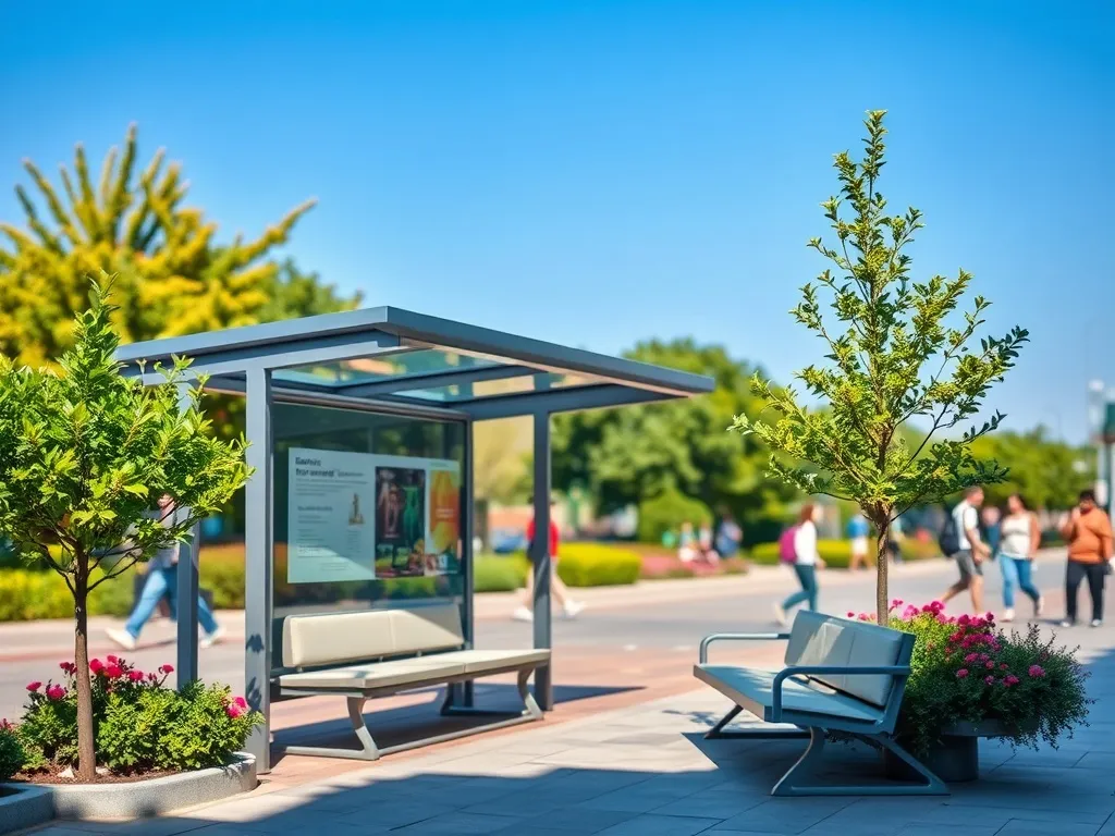 Wiaty przystankowe a komfort pasażerów w przestrzeni publicznej